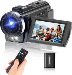 Camcorder Digitalkamera Pografische Kameras mit 3,0-Zoll-drehbarem Bildschirm Professionelle Po-Kamera HD-Video Kinderkameras für zu Hause 231018