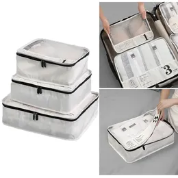 Storage Bags Travel Luggage Organizer Bag Suitcase For Underwear Bra T-Shirt Shoes Foldable Clothes