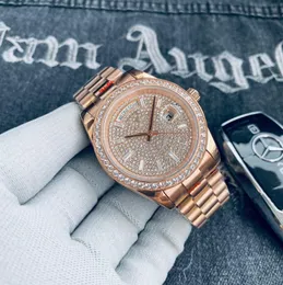 Klasyczne męskie zegarek automatyczny mechanizm 41 mm Wysokiej jakości Diamentowy Świąteczny Glow U1top Business Watch 904L Pasek ze stali nierdzewnej Montre de Luxe Designer Luxusuhr