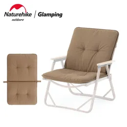 كرسي التخييم الأثاث Camp Furniture غطاء واحد ومزدوج 6 سم كرسي استرخاء سميك غطاء كرسي دافئ قابلة للتدفئة 231018