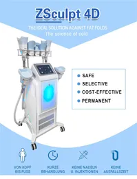 Clatuu Alpha 7 Handles Zsculpt 4D Cool Body Sculpting Cryolipolyse Slimming 360 Cryolipolysis Fat Freezing T Shock CryoToning Cryoskin Machine