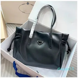 Fourre-tout de luxe avec cordon de serrage pour femmes, sac à main moyen, sac à bandoulière, couleur unie, taille 28CM, vente en gros