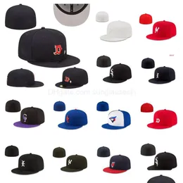 Top Caps Est Athletic Fliged Hats Snapbacks Hat Ayarlanabilir Futbol Tüm Takım Logo Spor Nakışları Pamuk Kapalı Balıkçı Beanie DHCVF