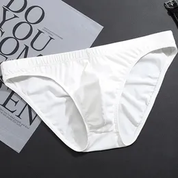 Underpants Male Men Solid Color Breathable Low-rise Cotton Briefs Comfortable Soft Convex Bag Panties Intimate Lingerie M-2xl