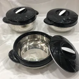 Bento kutuları 3pcs seti 1.5L 2L 3L Gıda Isıtıcı Nsulated Öğle Yemeği Kutusu Bento Isı Koruma Kutuları Gıda İnsülat Kutusu Termal Pot Ramazan 231013