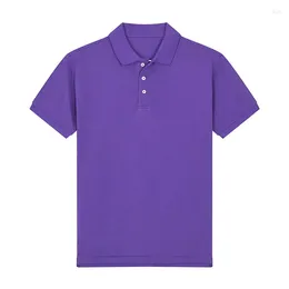 Polo Polo Shirt War Hafted Business Casual 2023 Summer Branch Combed Bawełna długość rękawów (CM) Topy w stylu kolorów Type