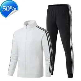 Herrspårsdräkter Designer Basketbollskläder Sweatshirt Sportvarumärke Alfabetet IK Hoodie Pants Running Suit Technology Fleece Running High Quality