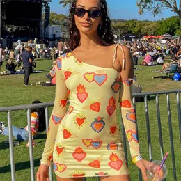 Vestidos casuais 2023 verão outono manga longa festa clube streetwear bodycon curto mini vestido itens por atacado para negócios