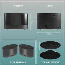 Bowls Extra Loud Alarm Clock With Wireless Bed Shaker Vibrating Dual For Heavy Sleepers Deaf And Hearing-Impaired