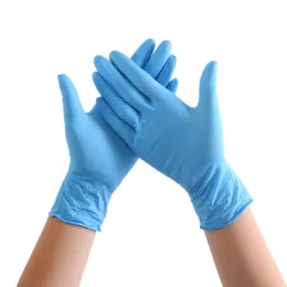 100 шт. одноразовые латексные перчатки ПВХ перчатки для мытья посуды кухонные латексные резиновые садовые перчатки XL/L/M/S универсальные для уборки дома 12 LL