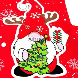 Juldekorationer julstrumpor presentväska Santa Claus Gift Strumps Eitten Pise Pendant Strumpor Santa Claus Swedish Dwarf Children Christmas Stockings X10
