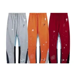 Pantaloni da uomo Galeries Pantaloni sportivi Dep t Maculato Lettera Stampa Coppia da donna allentata Versatile Pantaloni casual Dritto M10219G