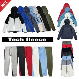Sportswear Tech Fleece Fleece Set Designer TechFleece Pantトラックスーツメンズ女性スポーツショーツジョガーズボンシックトラックスーツマンボトムススウェットパンツサイズS-2xl
