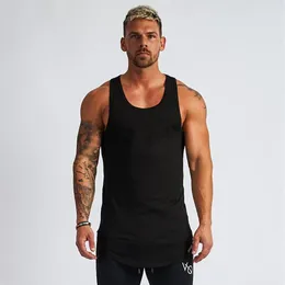 2022 NEW 7 Colors Men Fashion Tank Black Gray Green Top Sopless Muscle Thirt Plain A-Shirt Hip Hop Gym Bodybuild289J