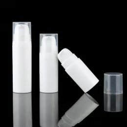 vendita all'ingrosso 5 ml 10 ml pompa per lozione bianca per bottiglie airless Mini bottiglie per campioni e test Confezione cosmetica per contenitori sottovuoto