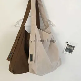 Bolsas de ombro moda veludo bolsas de ombro bolsas macias sacolas estudantes sacos de grande capacidade