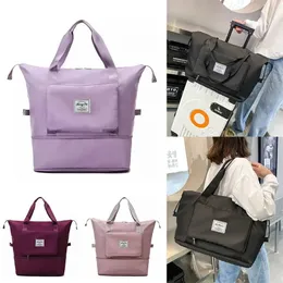 Abendtaschen Falten Reisetasche für Frauen Wasserdichte Duffle Tote Große Multifunktionale Mädchen Weibliche Große Kapazität Sport Lagerung 231018