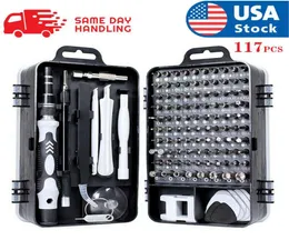 117 In 1 Screwdriver Maintenance Repair Tool Kit Magnetic Electronic Device Tool5258887