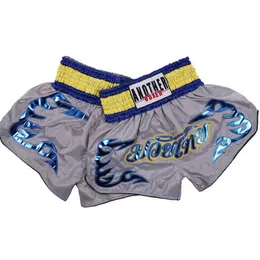 شورتات الملاكمة التايلاندية BJJ Kickboxing Muay Thai Kids Boxer Shorts for Boy Mma Girl Fight Banting Prouters Men Boxing Pant X062260N