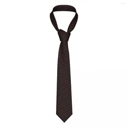 Bow Ties Cheburashka Cartoon Classic Men Slipsar Slim Polyester 8 CM Neck Tie för tillbehör Gravatas Business