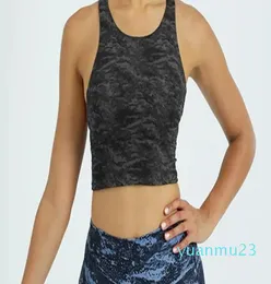 ملابس داخلية رياضية لليوغا مع وسادة للصدر بدون حلقة فولاذية عالية المرونة في مرونة البشرة.