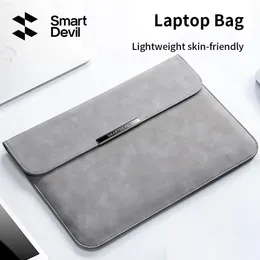 Laptoptaschen SmartDeviL Laptoptasche 9 in 11 12 16 Zoll für MacBook Air Pro Matebook Computerpaket Innere Gallenblase 13 14 Zoll für iPad 231019