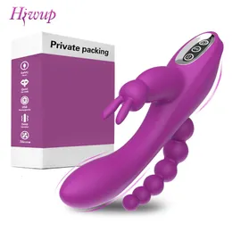 Vibratorer kanin g spot klitoris stimulator penis anal dildo vibrator dubbel penetration vuxna sex leksaker för kvinnor par sexuell produkt 231018