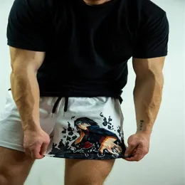 Pantalones cortos para hombres Anime Deportes Hombres Mujeres Clásico Gimnasio Entrenamiento Malla Una capa Correr Diseño de moda Natación Fitness2754