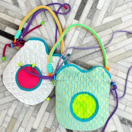 Torby na zakupy damskie kłusowane jaja urocze torba Messenger Bag dziewczęta na ramię Macaroon Kobiety pod pachami torebki niszowe torebka monety 231018