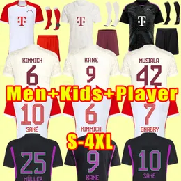 3xl 4xl de Ligt Soccer Jerseys 23 24 Mane Sane Hernandez Bayern München Gnabry Goretzka Coman Davies Kimmich Football Shirt 2023 2024 Fans Player Version Men Kids