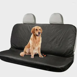 Dog Carrier Waterproof Rear Seat Cover Car Protectors Back Decor 600d Oxford Cloth Backseat Protection Mat Pet