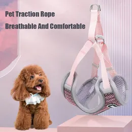 Dog Collars Anti-Traction Rope For Small Dogs And Cats Chest Strap Vest Type Outdoor Pet Products Traction