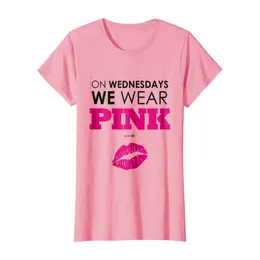 Mittwochs tragen wir ein rosa T-Shirt T-Shirt T230G