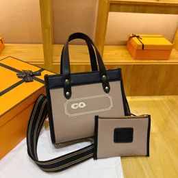 Lüks Tote Çantalar Yüksek kaliteli alışveriş çantaları kabartma çiçek kadın çanta moda tote çantalar gerçek deri tasarımcı çanta 2pcs/set anne çantası onthego çanta