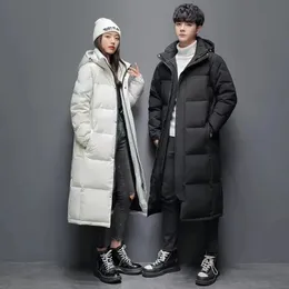 Piumino da uomo Parka 20 ° C Giacca da uomo Giacche lunghe Inverno caldo leggero Cappotto d'anatra bianco Streetwear Cappotti Abbigliamento donna 231018