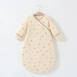 Sacos de dormir Bebê nascido 100% Algodão Saco de Dormir para Crianças Nascidas Inverno Anti-Kick Quilt Macio Quente Crianças Pijamas 231017