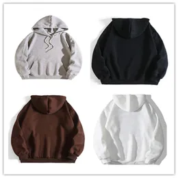 LU-007 kvinnors silikon hoodie hip hop höstvinter plus storlek unisex gata huva tröja par set s-5xl mode mäns solida hoodie lemens nya lu