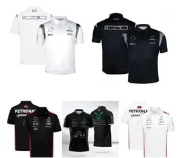 F1 racing polo shirt summer short-sleeved body shirts of the same style custom