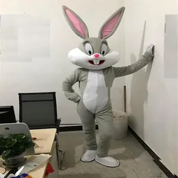 2019 İndirim Fabrikası Profesyonel Paskalya Tavşanı Maskot Kostümleri Tavşan ve Bugs Bunny 229L için Yetişkin Maskotu