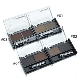 Eyebrow Enhancers MYG 4 Colors waterproof Eyebrow powder long-lasting Eye Shadow EyeBrow Palette Eyebrow Brush 231018