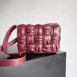Torebka designerska torba projektantowa portfela Portfera damskie 10a luksusowa torba na torbę tkanin tkana poduszka mini torebka moda na ramię Crossbody Bag wielokolorowy
