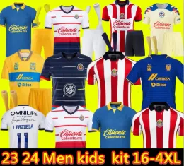 MX 23 Liga 24 Club America Maglie da calcio Leon Terzo Leon Tijuana Tigres Unam Chivas Guadalajara Cruz Azul Shirt calcistici