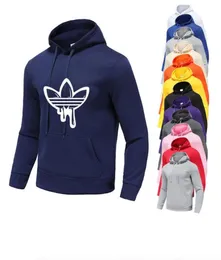 Men's clothing hoodie fleece Sweatshirts Fashion Printed Hooded Pullovers sweatsh Street Style Mens Women Sportswear S-3XL