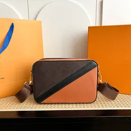 Marka Sırt Çantası Messenger Çanta Mektup Basılı Renk Eşleşen Çanta Çantası Çanta