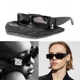 OFF Мужчины Женщины солнцезащитные очки Роскошное качество зеркальные ножки с выдолбленным логотипом OER1098 Модные дизайнерские солнцезащитные очки с толстой пластиной в оригинальной коробке