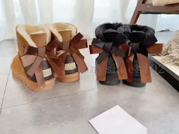 Botas de grife mulheres ug botas plataforma austrália bota de neve quente pele slides moda feminina mini meia sapatos inverno lã tazz chinelos