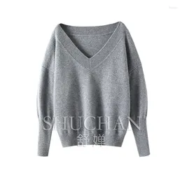 Women's Sweaters Sexy Cashmere Sweater Women Thick Warm Knit Clothing Winter Casacos De Inverno Feminino Pull Femme Long Sleeve Top