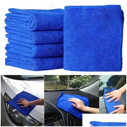 Towel High Quality Home Garden Microfibre Cleaning Car Soft Cloths Wash Duster30X30Cm Arrive Drop Delivery Mobiles Motorcycles Care