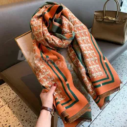 Шарф-хиджаб Echarpe для брендовых женщин, теплая кашемировая шаль, большое одеяло из пашмины, дизайнерские шарфы, шарф Carriags