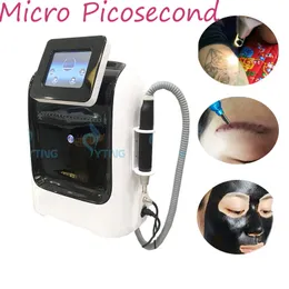 Picossegund Machine Q interruptor ND YAG Remoção a laser de tatuagem Remoção de ponto 755 micro pigmento rejuvenescimento Equipamento de beleza profissional para salão